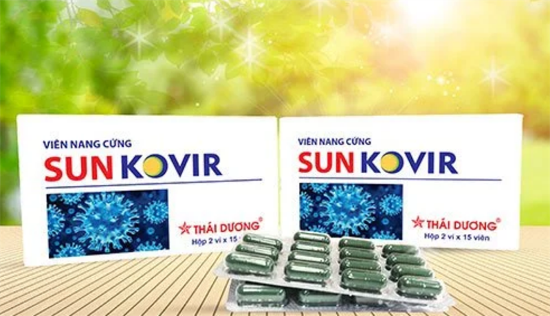 Sun Kovir, Thái Dương,( KM) H/30 viên