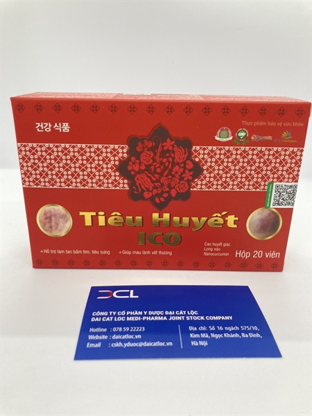 Tiêu huyết Ico dp Bibita (H/20v)