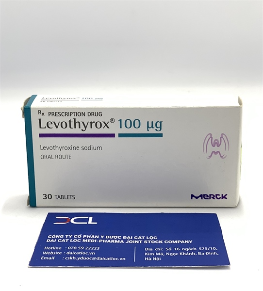 Levothyrox 100mcg Meck (H/30v)