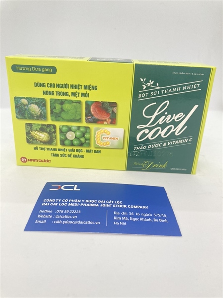 Bột sủi thanh nhiệt Liver Cool ADC (H/10 gói )