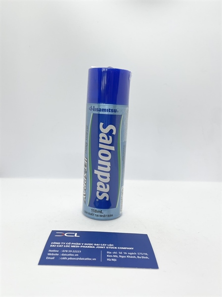 xịt giảm đau Salonpas Jet sparay dp hiscamitsu ( 1 chai )