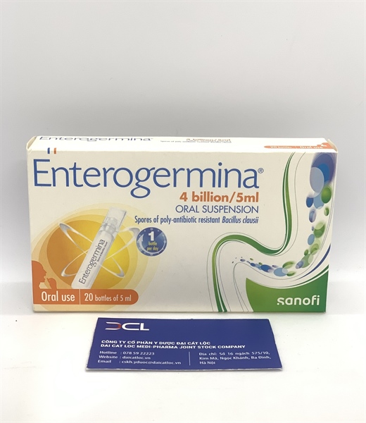 Enterogermina 4billion/5ml Sanofi (H/20ống)
