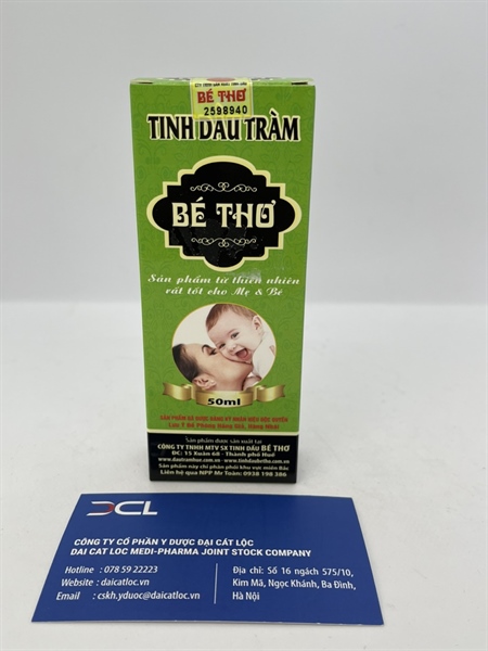 tinh dầu tràm bé thơ 50ml