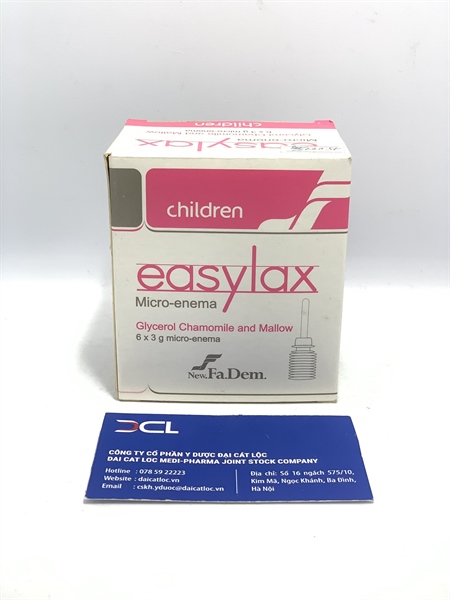 Easylax 3g New Fa Dem (H/6t)