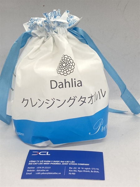 Khăn lau mặt 1 lần Dahlia Gói 40 miếng