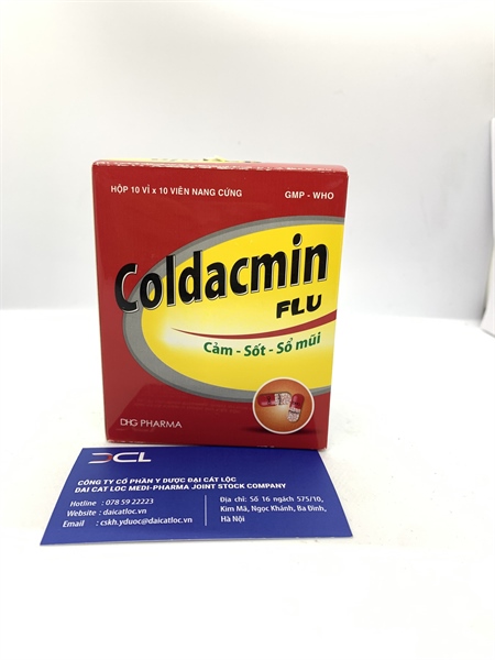Coldacmin Flu DHG Pharma (H/100v)