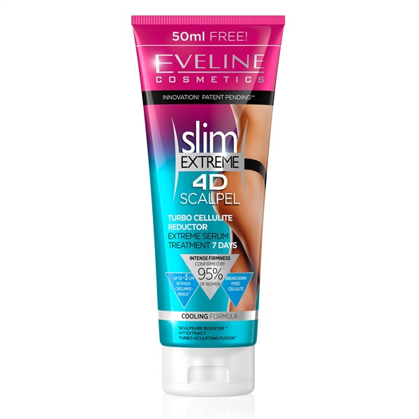 Gel bôi da làm săn chắc Slim extreme 4D 95% , Tuýp 250mlg