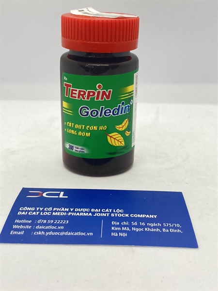 Terpin Goledin USA -NIC (lọ/300v)