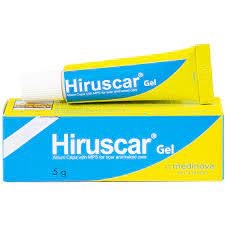 Hiruscar Gel (Hộp 1 tube x 5g).Thái Lan