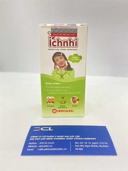SIiro ho - cảm cúm ích nhi dp nam dược (H/1 lọ )