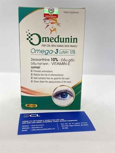 Bổ mắt Omega 3 Omedunin dp Vgas H60v