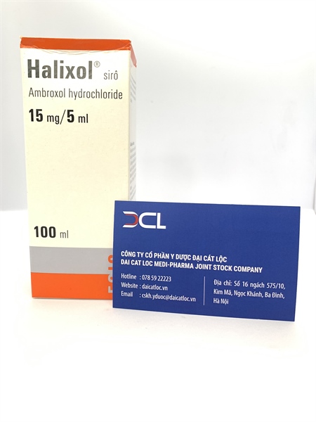 Halixol 15mg/5ml Egis Pharma (C100ml)