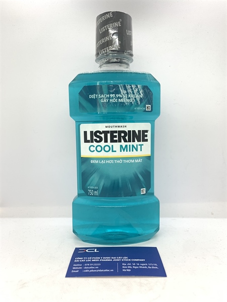 NSM Listerine Cool Mint Thailan 750ml