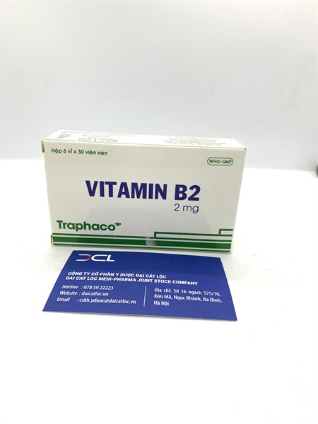 Vitamin B2 Traphaco (H/180v)