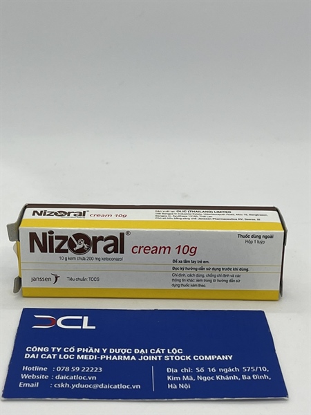 Thuốc bôi Nizoral , Janssen ( H/ Tuýp 10g)