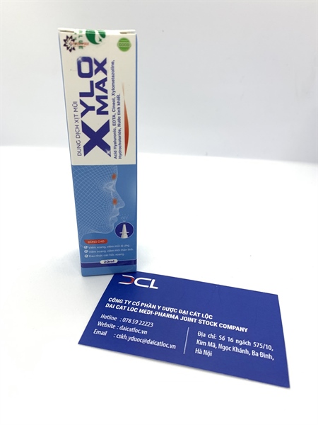 Xịt mũi XyloMax DMP Quang Xanh (Lọ 20ml)