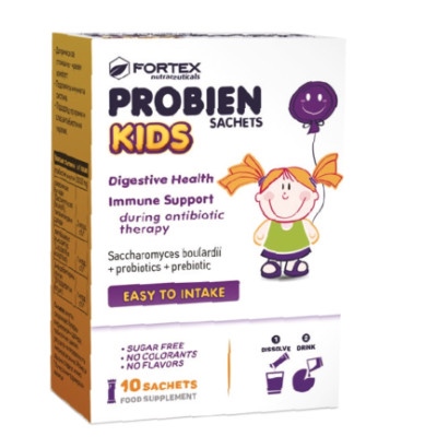 Probien Kids Fortex Nutraceuticals (Hộp 10 gói)- hộp