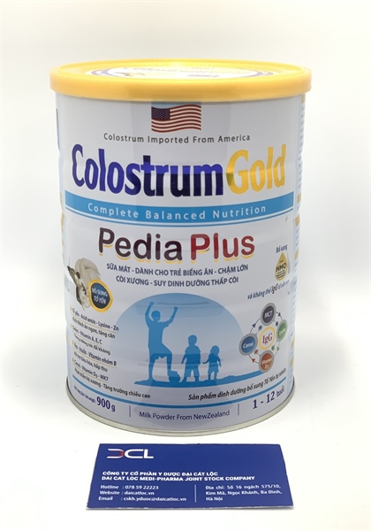 Sữa Colostrum Gold Pedia Plus Hộp 900g