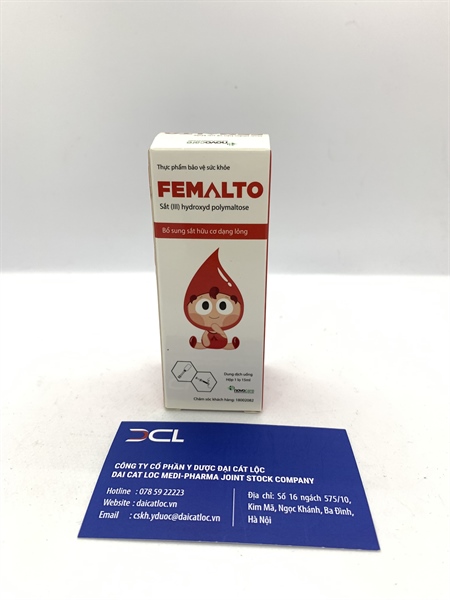 Bổ sung sắt Femalto CPC1 (H/lọ 15ml)