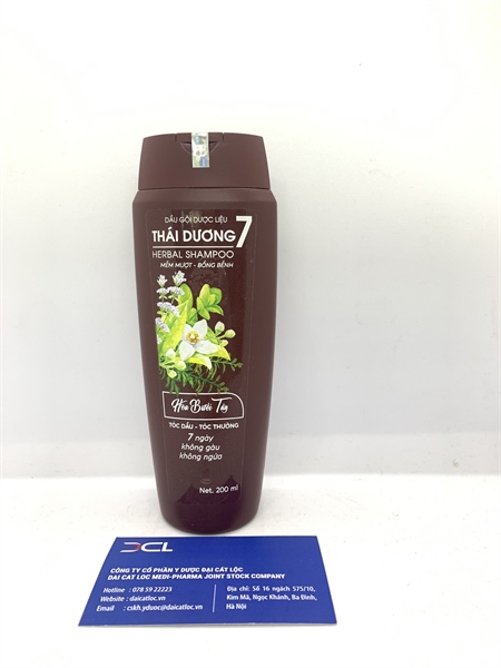Dầu gội dược liệu thái dương 7 (C200ml)