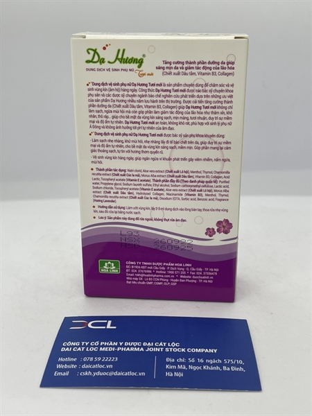 DDVS Dạ Hương Lavender Hoa Linh (C/100ml)