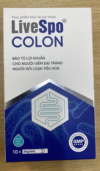 LiveSpo Colon hộp 10 ỗng x 5ml