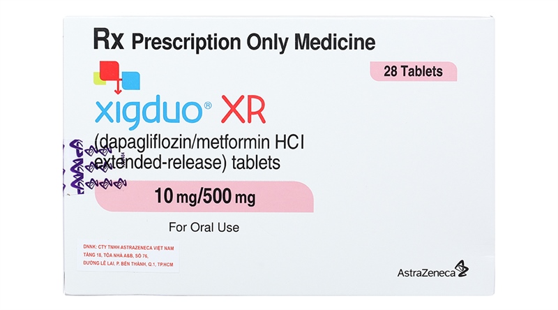 Xigduo XR 10/500mg (H/28v)