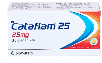 Cataflam 25mg Novartis (H/10v)