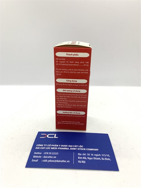 Bổ sung sắt Femalto CPC1 (H/lọ 15ml)
