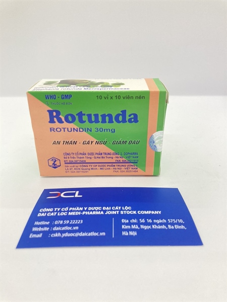 Rotunda 30mg dp Trung ương 2 ( H/100v)