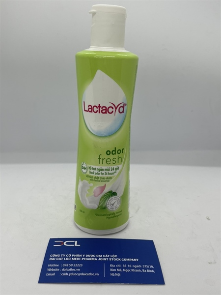 DDVS Lactacyd odor fresh, sanofi 250ml)