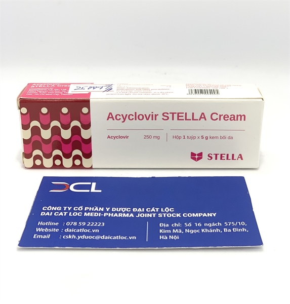 Acyclovir Stella cream 250mg Stella (T/5g)
