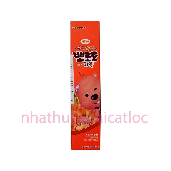 KĐR trẻ em Pororo vị đào (T/50g)