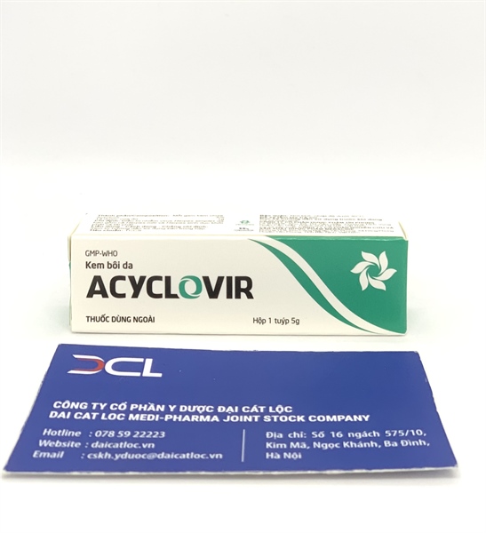 Kem bôi Acyclovir Tín Phong (T/5g)