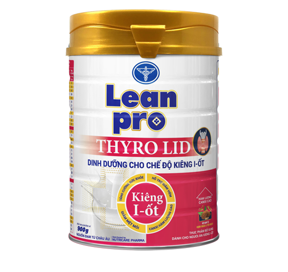 Sữa tuyến giáp Leanpro Thyro Lid, Nutricare (lon 900gr )