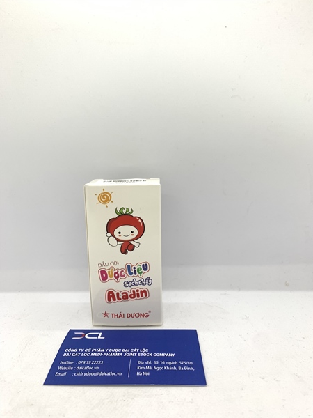 Dầu gội sạch chấy Aladin Thái dương (H/lọ 30g)
