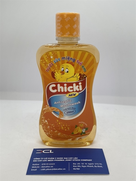 NSM trẻ em Chicki , QD-MELIPHAR ( chai 250ml)