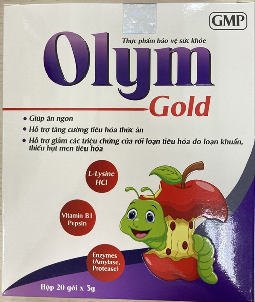 Olym Gold IAP (Hộp 20 gói x 3g)- gói