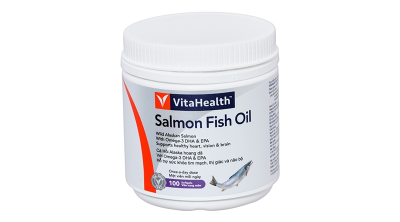 Dầu cá VitaHealth Salmon Fish Oil