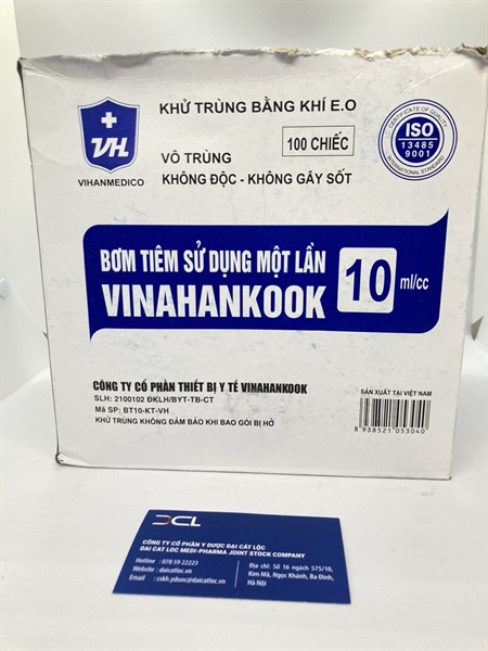 bơm tiêm 10ml Vinahakook (H/100c )