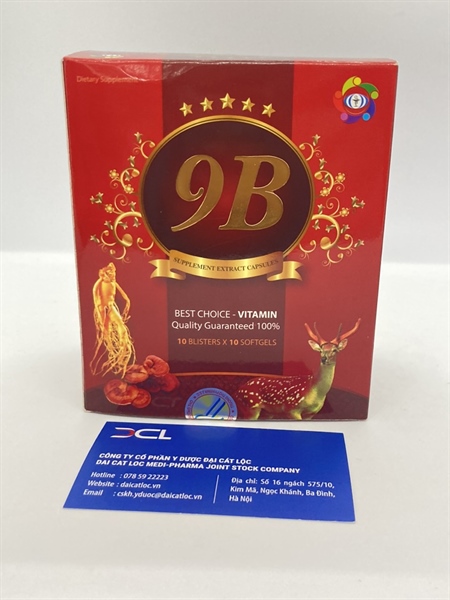 Vitamin 9b dp Trường thọ (H/100v)