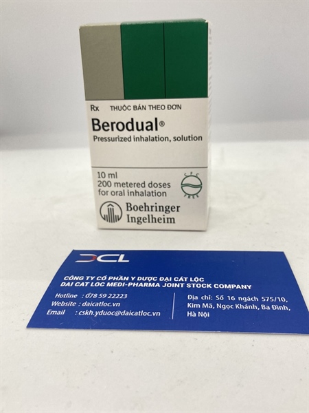 Berodual Boehringer Ingelheim (H/1 lọ )
