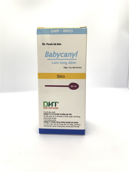 Siro Babycanyl Hà Tây (H/1lọ 60ml)