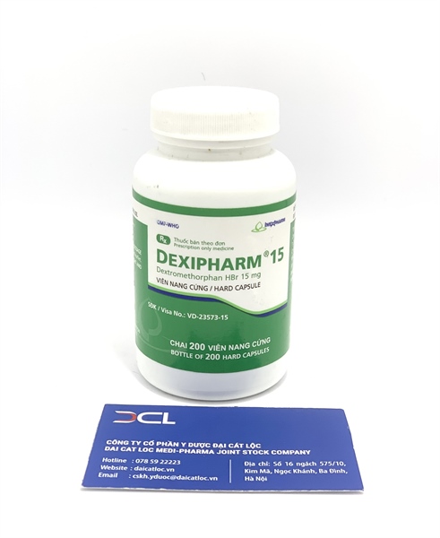 Dexipharm 15mg , Imexpharm, Lọ 200 viên