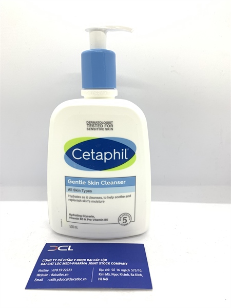 Sữa rửa mặt Cetaphil G Production Inc (Lọ 500ml)