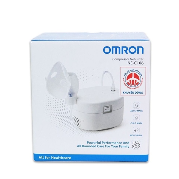 Máy xông khí dung Omron NE-C106, Hộp 1 bộ