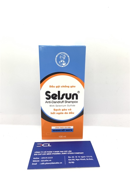 Dầu gội trị gàu Selsun Rohto (C/100ml)