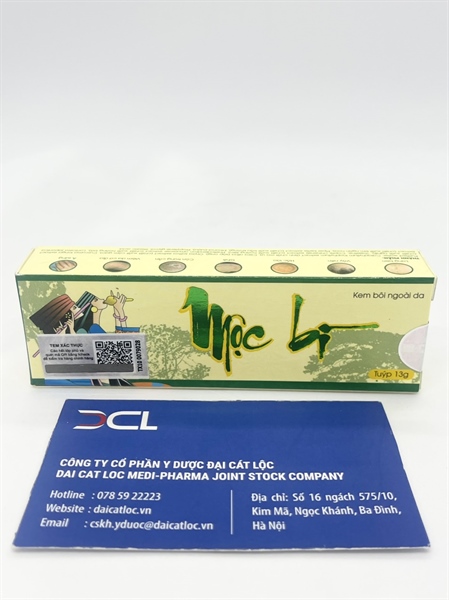kem bôi Mộc Bì , LASVA ( H/ tuýp 13g)