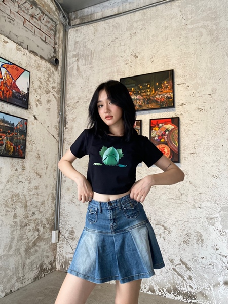 WOOD ELEMENTAL PRINT TEE