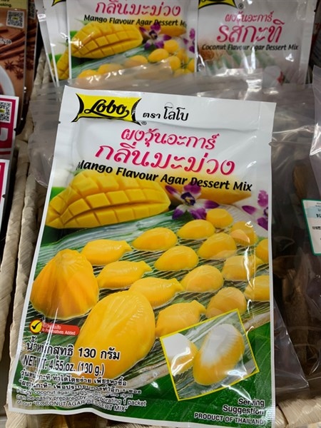 BỘT RAU CÂU THÁI VỊ XOÀI MANGO FLAVOUR AGAR